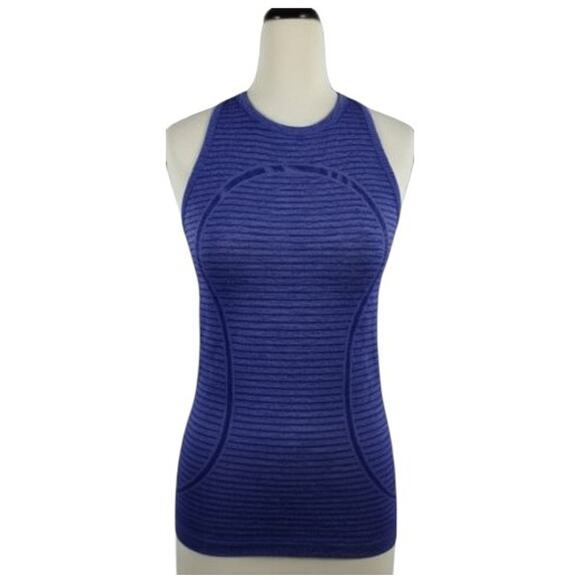 Lululemon Run: Swiftly Tech Tank Blue Size 4 - Picture 1 of 8